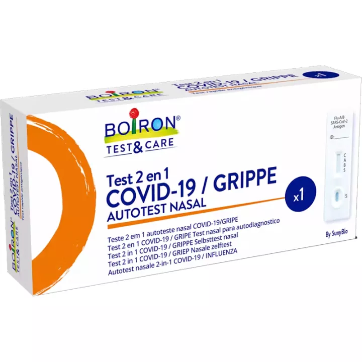 Selbsttest COVID-19 / Antigene Grippe Boiron