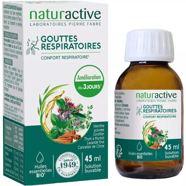 Naturactive Ademhalingsdruppels Orale oplossing