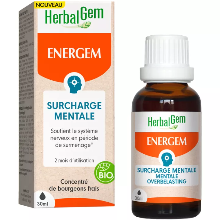 Herbalgem Energem Toeslag Mentale bio 30 ml