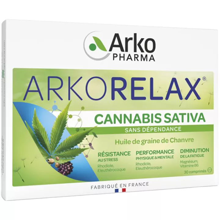 Arkorelax Cannabis Sativa 30 compresse