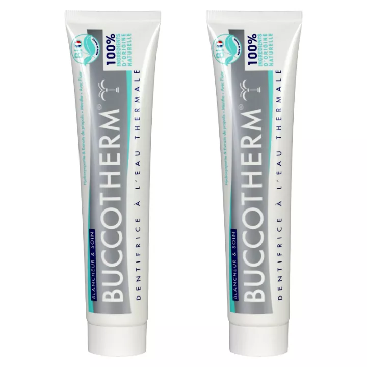 Buccotherm Pflege Whitening Zahnpasta Thermalwasser 75ml