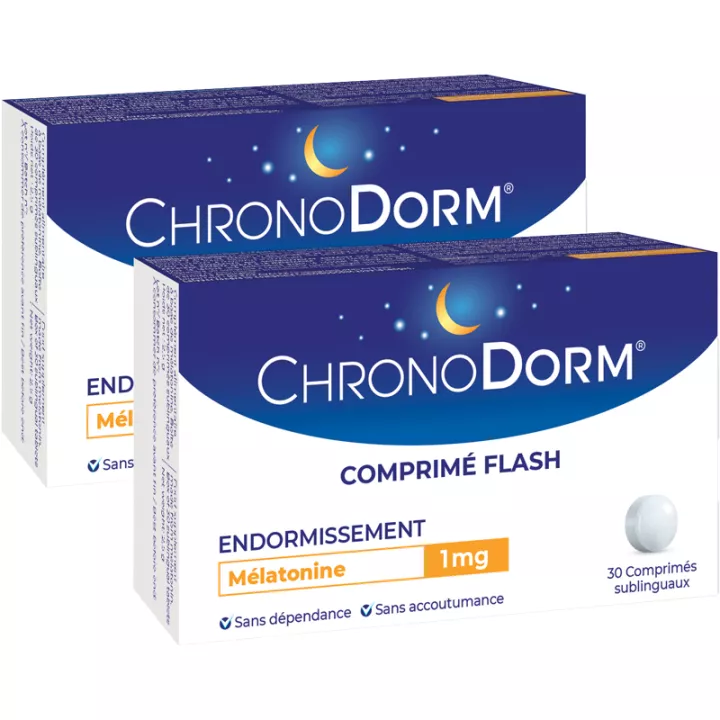 ChronoDorm Melatonin 1 mg 30 Tabletten Einschlafen