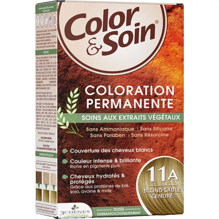 3Chênes Color & Soin Permanente Coloration Blondes Haar