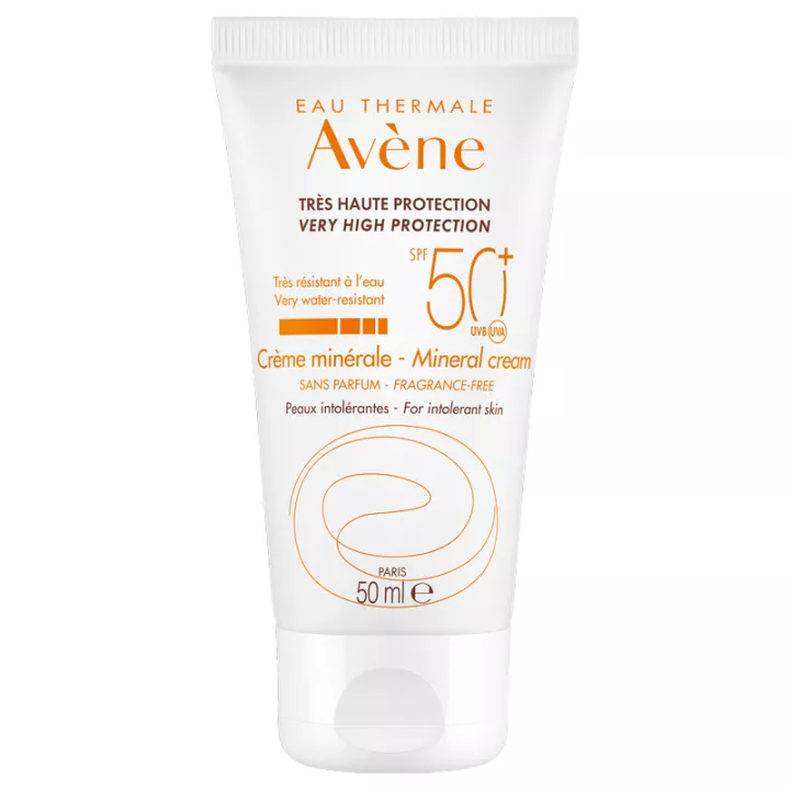 Avène Solaire Crème Minérale SPF50+ 50 ml