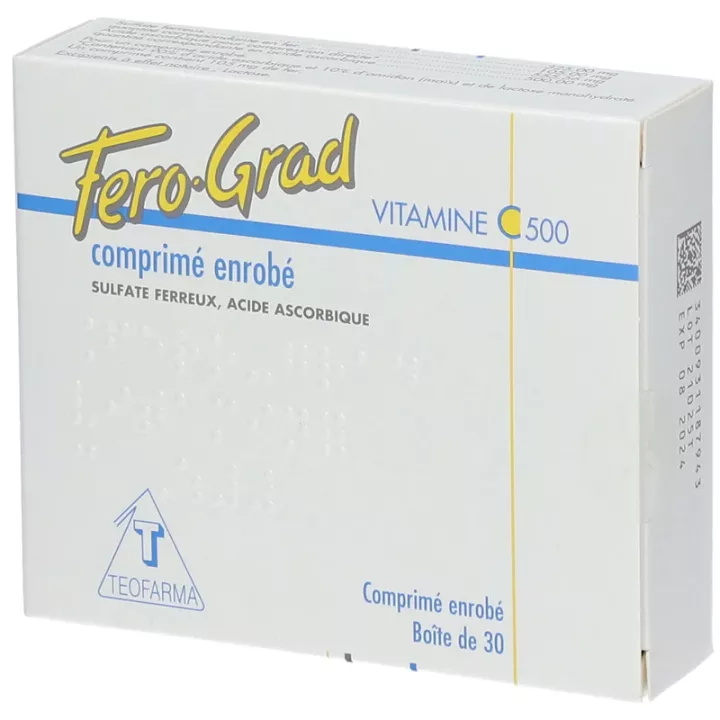 Fero-grad Vitamin C 500 Eisen 30 Tabletten