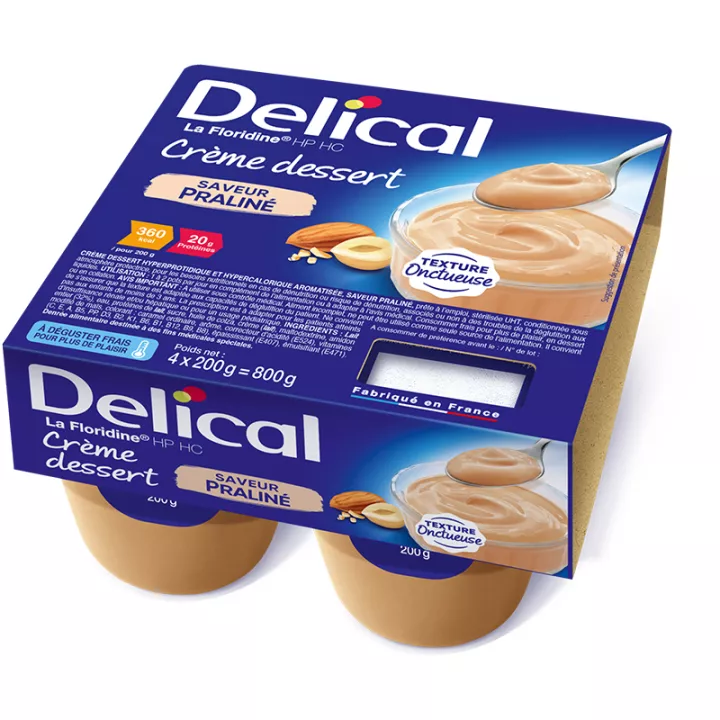 Delical Crème Dessert HP HC La Floridine 4x200g