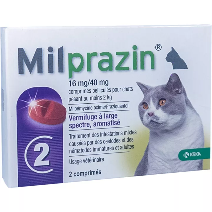 Milprazin Breed Spectrum Vermifuge Katten & Kittens 2 tabletten