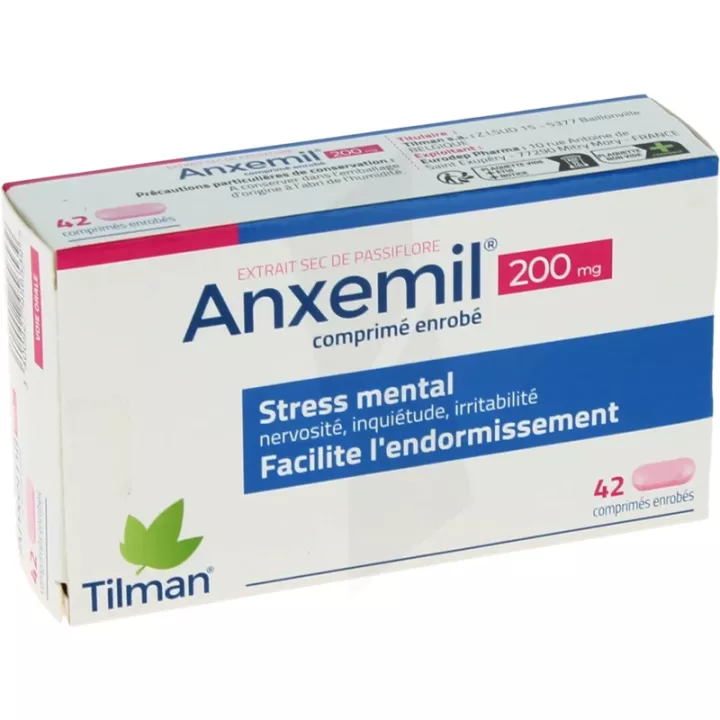 Anxemil Passionsblumenextrakt in Tabletten Tilman