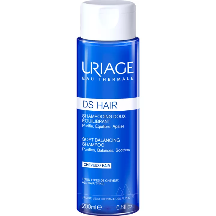 Uriage Ds Champú equilibrante suave para el cabello 