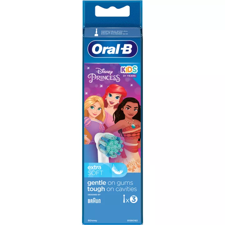 Set di 3 spazzolini Oral B Kids Extra Soft