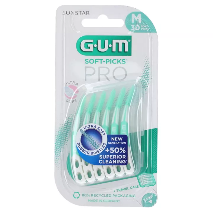 Gum Soft-Picks Pro Bâtonnets Interdentaires M boite de 30