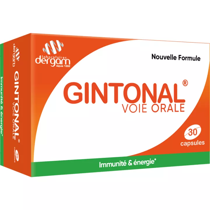 Gintonal Immunity & Energy 30 capsules