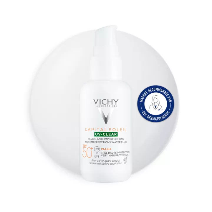 Vichy Capital Soleil UV Clear Fluid SPF50+ 40 ml