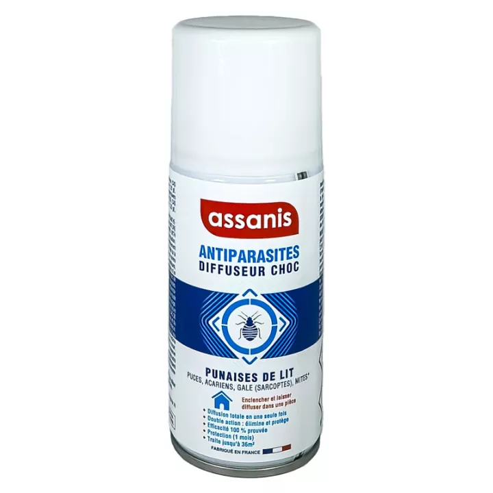 Assanis Antiparasitário Difusor de Choque Nebulizador 150 ml