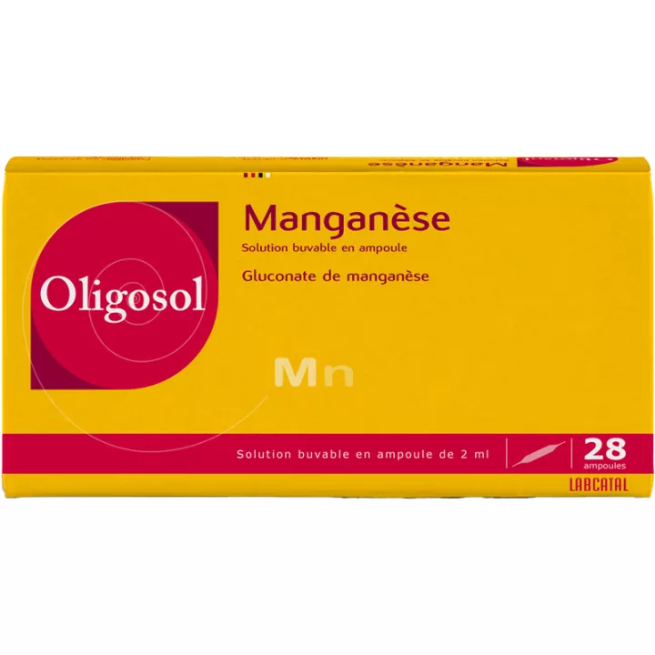 Oligosol Mangaan Mn Labcatal 28 ampullen