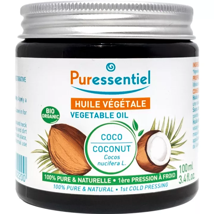 Puressentiel Huile Végétale Bio Coco 100 ml