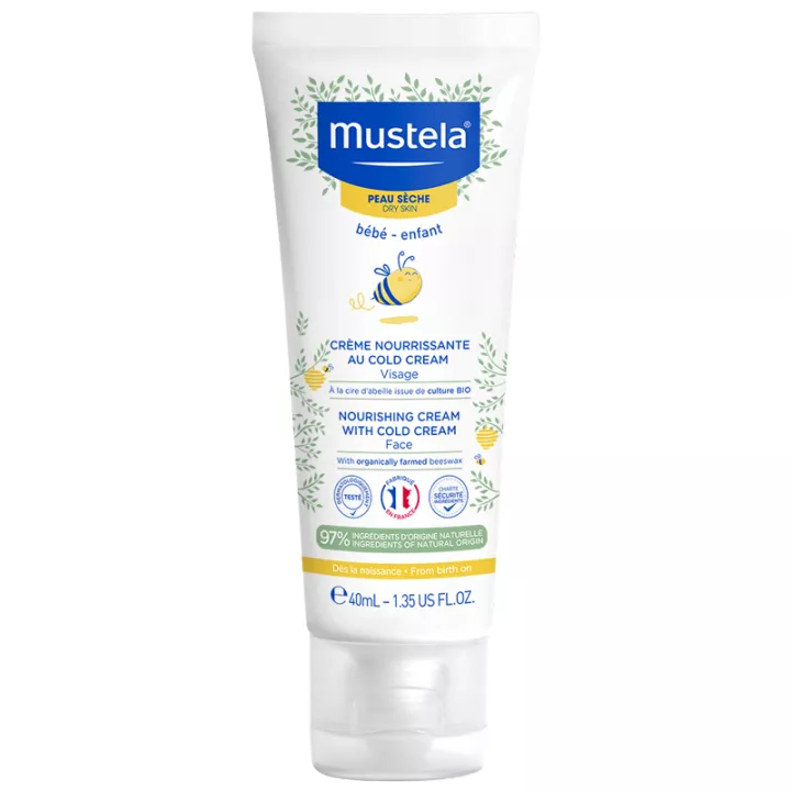 Mustela Bebé-Enfant Creme Nutritivo com Cold Cream 40 ml