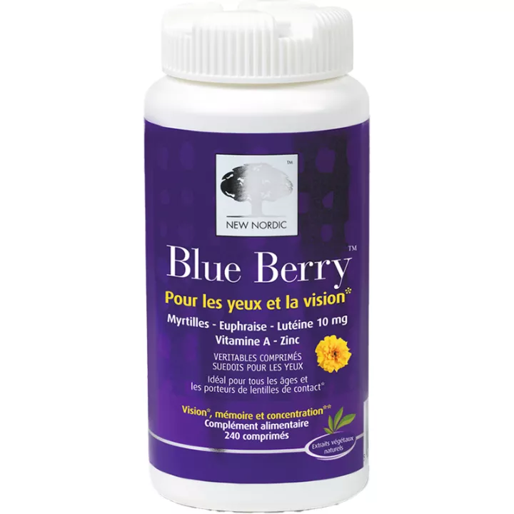 Blue Berry - Para os olhos e a visão New Nordic