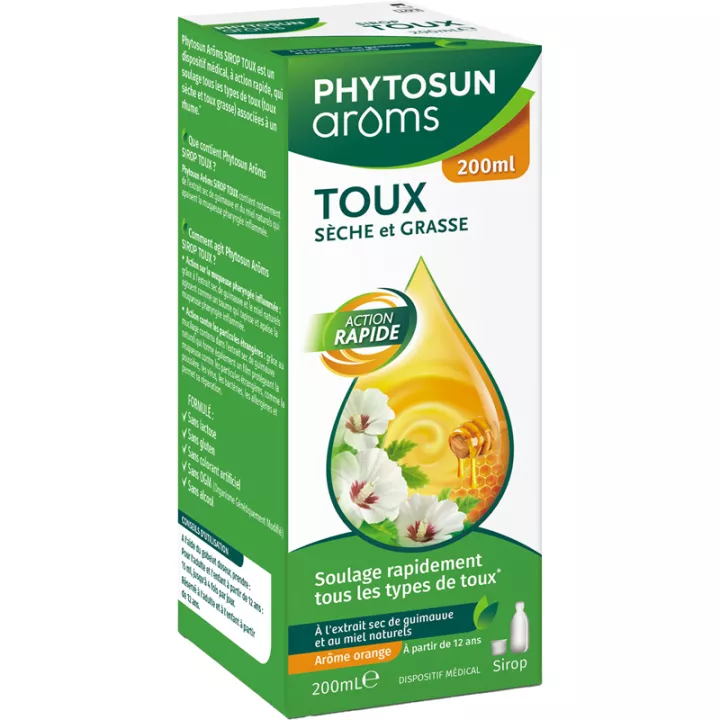 Phytosun Aroms Jarabe para Tos Seca y Grasa