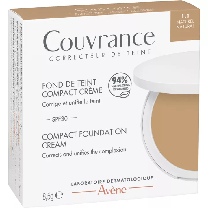 Avene Couvrance Fondotinta compatto in crema 8,5 g