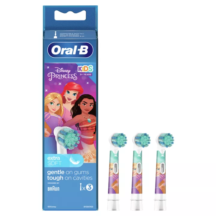 Детские экстрамягкие щетки Oral B Набор из 3 штук