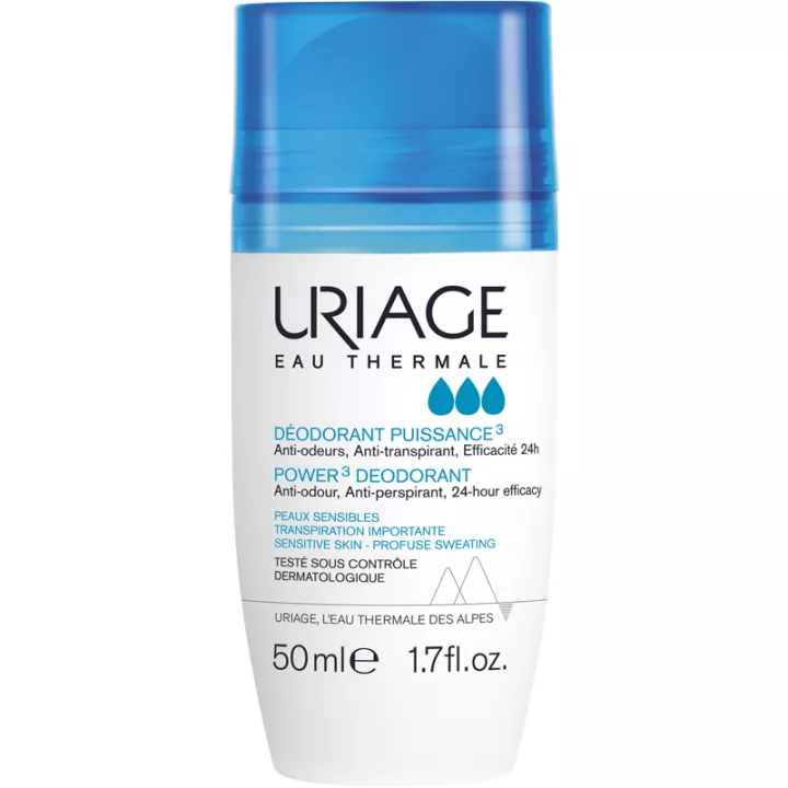 Uriage Deodorant Power 3 Roll on 24h 50 ml