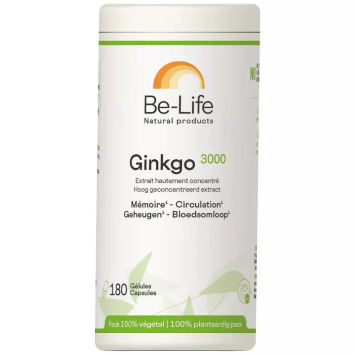 Be-Life Ginkgo 3000 Memoria - Circolazione sanguigna