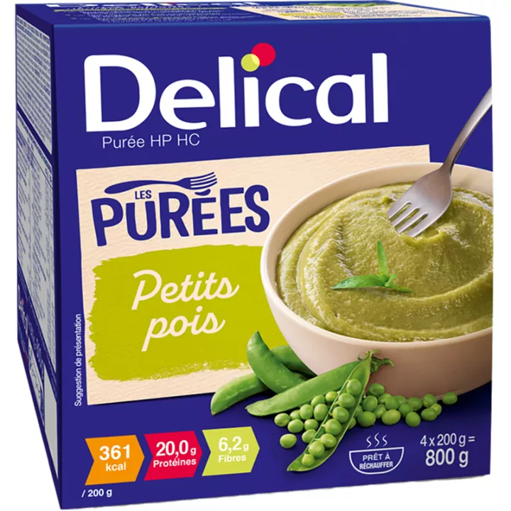 Delical Les Purées HP HC 4x200g