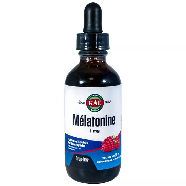 Mélatonine 1 mg Kal Formule Liquide 55 ml