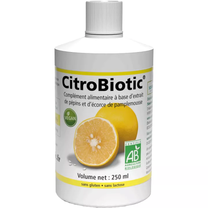 Citrobiotics Extrato de sementes de toranja