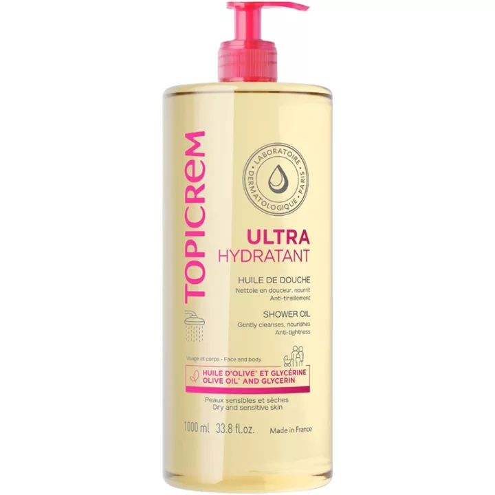 Topicrem Ultra Hydratant Huile de Douche 1L