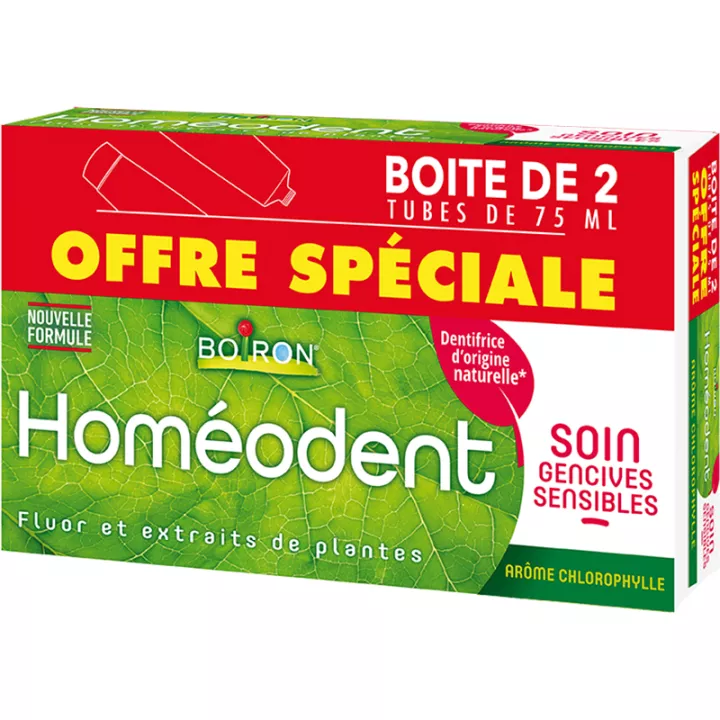 Homéodent Soin gencives sensibles dentifrice homéopathique Boiron