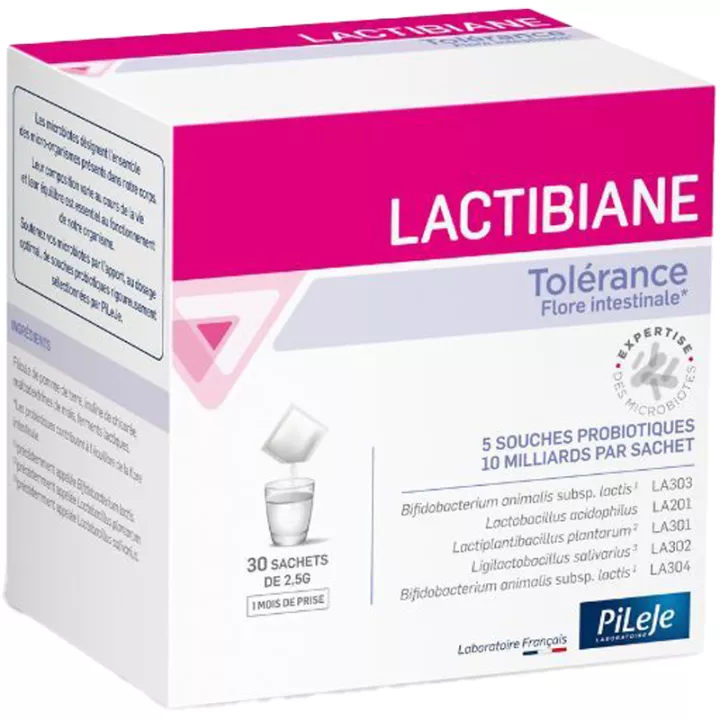 Pileje Lactibiane Toleranz Erwachsene 30 Beutel 2.5G