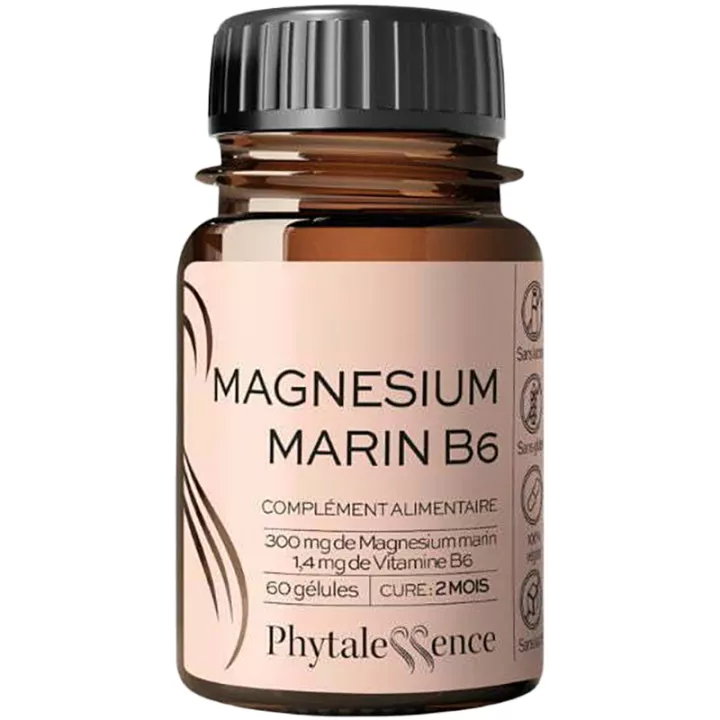 Phytalessence Magnésium Marin Vitamine B6 gélules