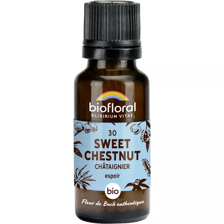 Biofloral Fleurs de Bach 30 Sweet Chesnut Granules sans alcool