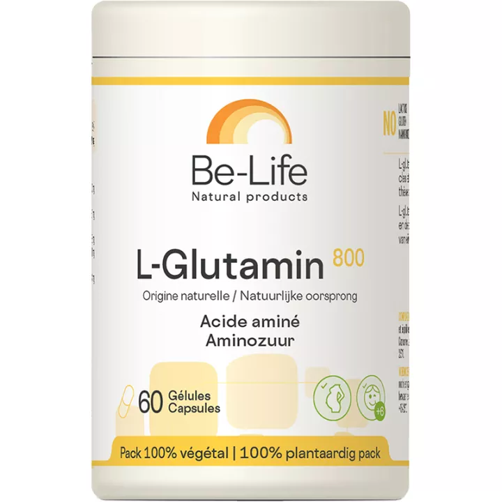 Be-Life L-Glutamin 800 Aminoácidos