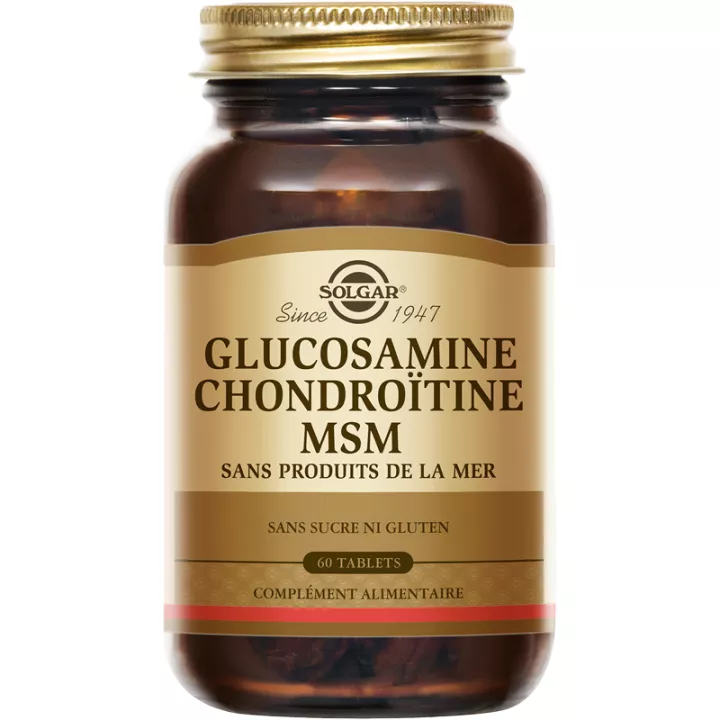 Solgar Glucosamin Chondroitin MSM 60 Tabletten