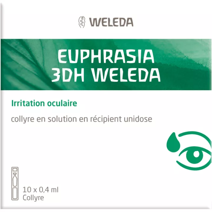 EUPHRASIA 3X WELEDA EYE DROPS SINGLE DOSE