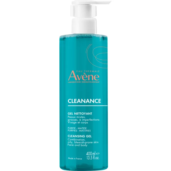 Avène Cleanance Gel Nettoyant Purifiant Matifiant