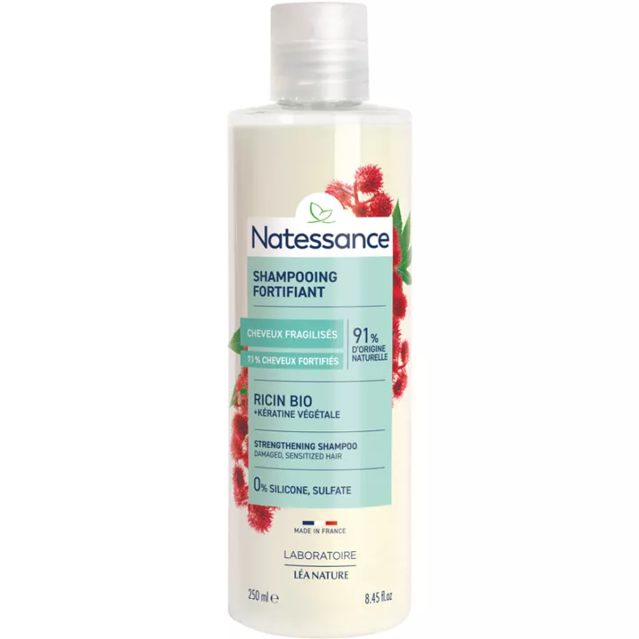 Natessance Ricin Stärkendes Bio-Shampoo