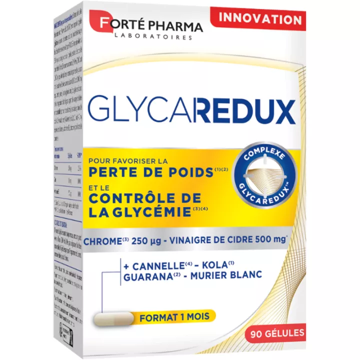 Forté Pharma Glycaredux Weight Loss & Blood Sugar Control capsules