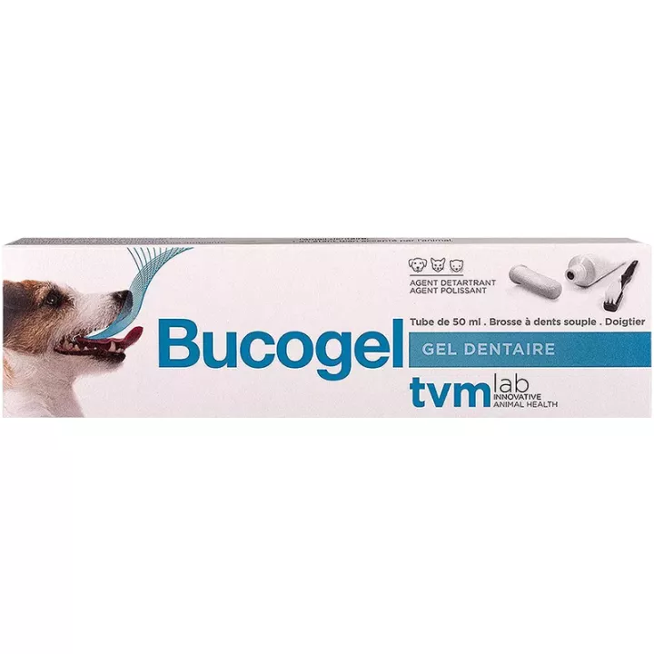 TVM Bucogel Dental Gel Hond Kat & NAC 50 ml