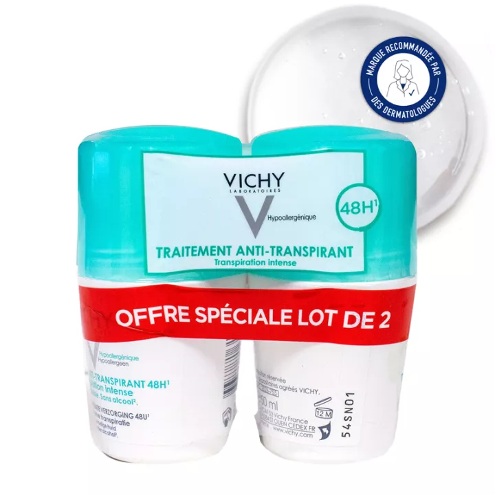 Vichy Desodorante Antitranspirante 48h Transpiration Intense Roll-On 50 ml