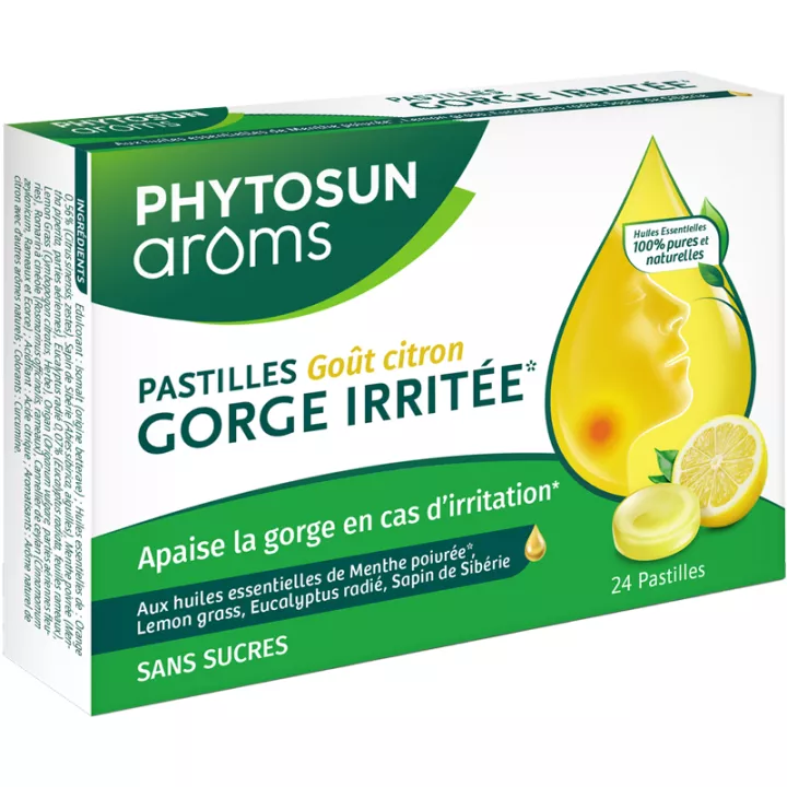 Phytosun Aroms Pastillen Gereizter Hals 24 Pastillen