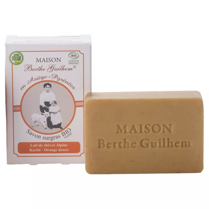 Maison Berthe Guilhem Organic Surgras Soap with Shea Butter