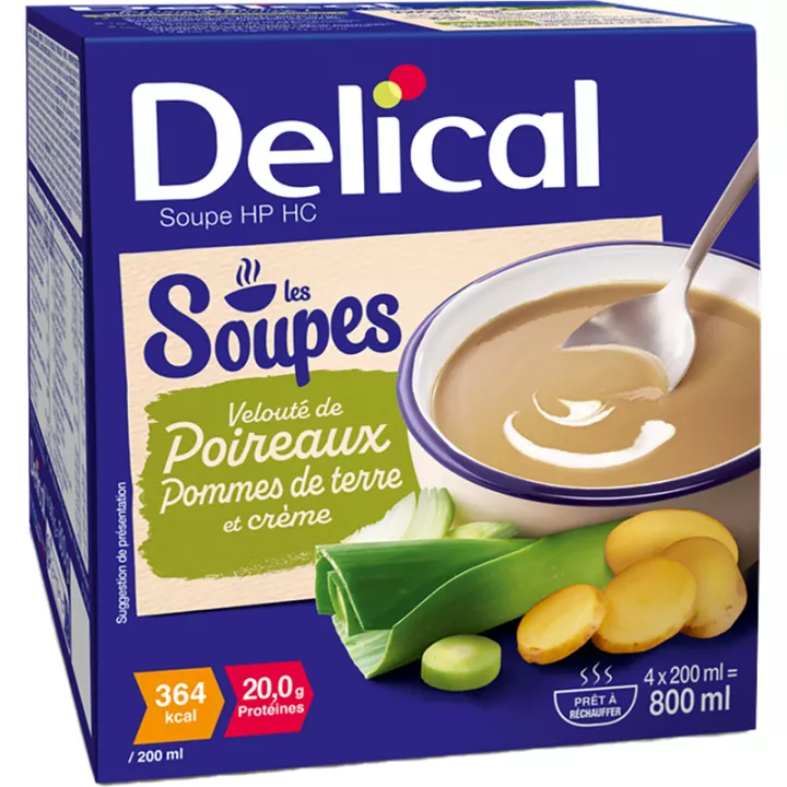 Delical Les Soupes HP HC 4x200 ml