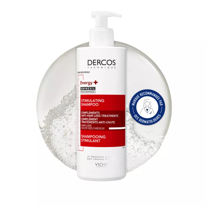 Dercos Energy+ Champô estimulante da queda de cabelo