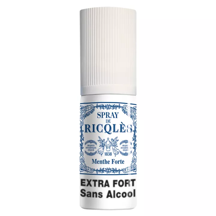 Ricqlès Buccal Spray Mint Sugar Free Alcohol 15ml