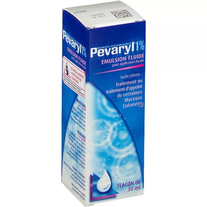 Pevaryl 1% Emulsión fluida cutánea frasco 30 ml