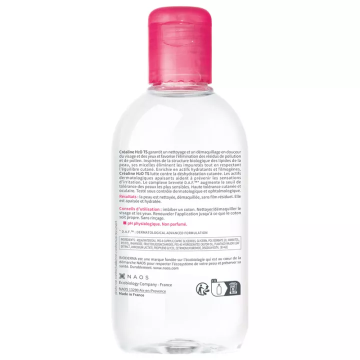 Bioderma Crealine TS H2O Solution Micellaire Bioderma